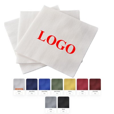 Custom Disposable Soft Linen-Feel Cocktail Napkin Paper 5"x5"