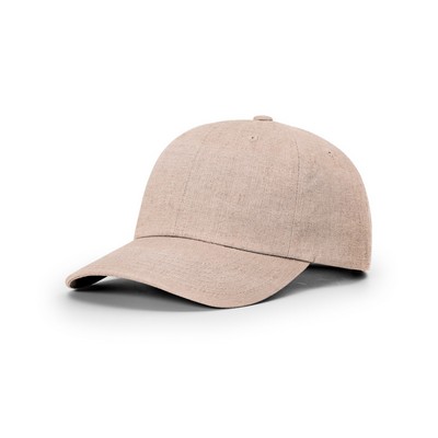 Richardson 252L Unstructured Premium Linen Dad Hat with Patch of Choice