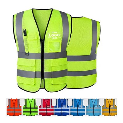 Reflective Safety Vest for High Visibility