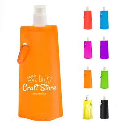 16 Oz Reusable Collapsible Water Bag