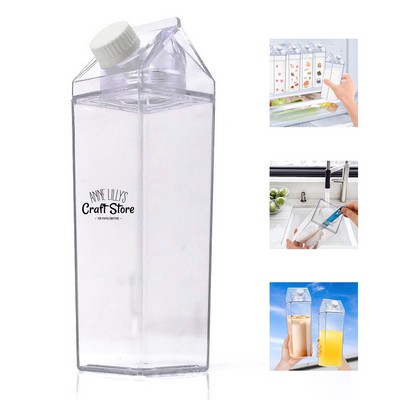 17oz Clear Milk Bottle