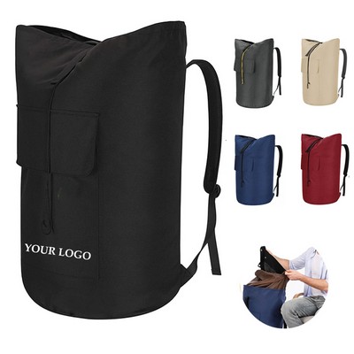 Large Laundry Bag with Straps