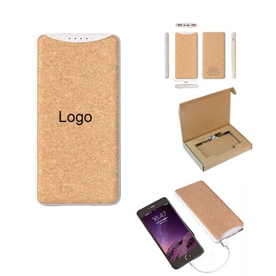 10000mAH Wheat Straw Portable Power Bank