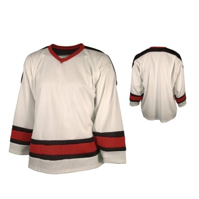 Youth Cool Mesh Hockey Jersey Shirt w/ Contrasting Piping