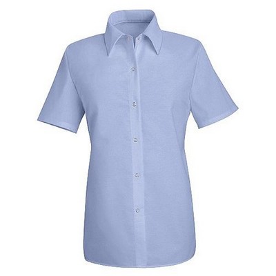 Red Kap® Women's Specialized Pocketless Short Sleeve Work Shirt