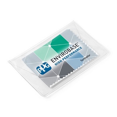 Synthetix® Cleaning Cloth in Vinyl Pouch - Full Color (6"x 6")
