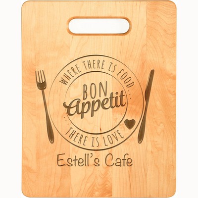 Engraved Medium Maple Cutting Board