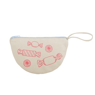 Continued Wedge To Go Pouch (Natural Canvas)