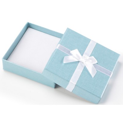 Cardboard Pendant Box w/Bow