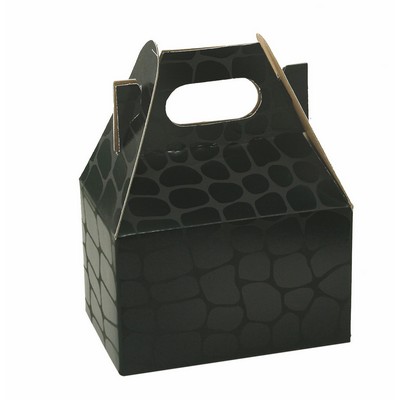 Mock Croc Print 4" Gable Box