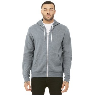 Bella+Canvas® Adult Unisex Sponge Fleece Full-Zip Hoodie