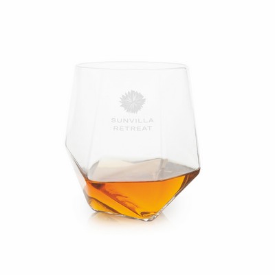 Viski® Faceted Crystal Tumbler