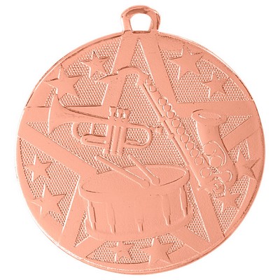 2" Bronze Superstar Band Medal