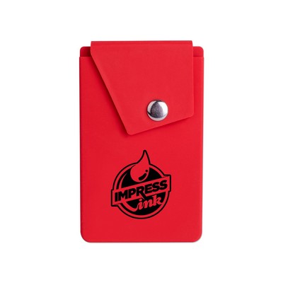 Silicone Phone Holder with Snap