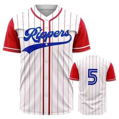 Button Down Baseball Jersey