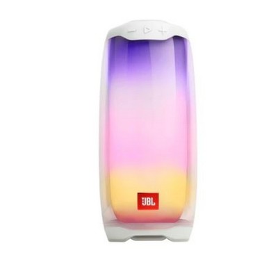 JBL Pulse 4 Waterproof Bluetooth Speaker w/ Light Show White