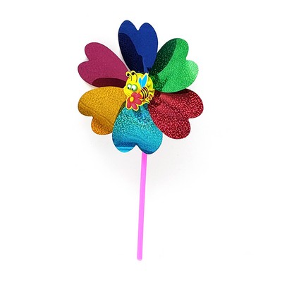 Single Layer Laser Pinwheel