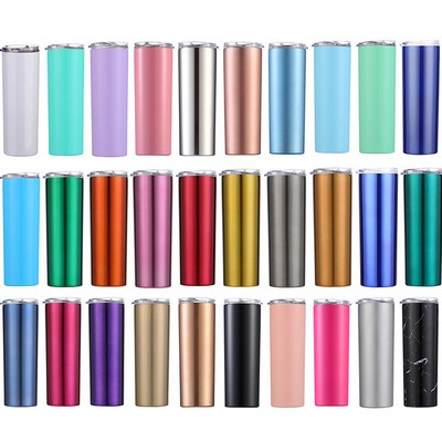 20Oz Stainless Steel Slim Tumbler