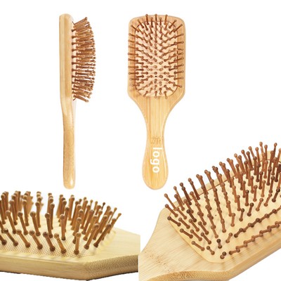 Wooden Air Cushion Massage Comb