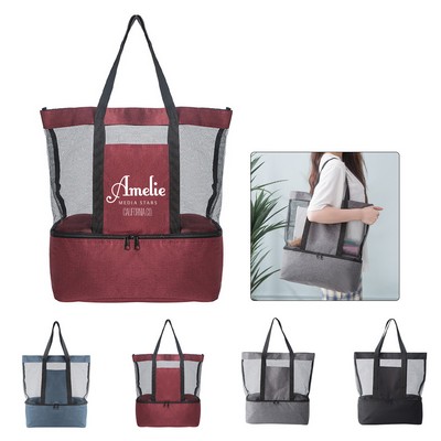 Mesh Beach Tote Bag