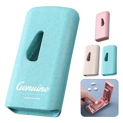 Pill Cutter with Stainless Steel Blade