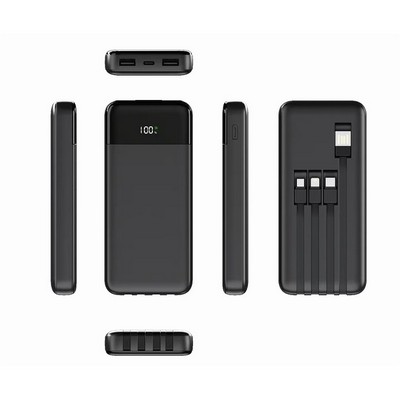 4-in-1 10000mAh power bank