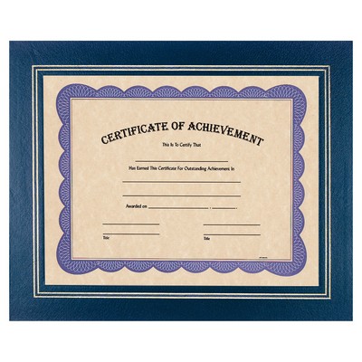 13.25" x 10.75" Blue Certificate Holder