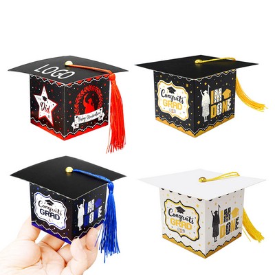 Mortarboard Paper Candy Gift Box