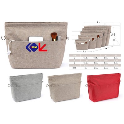Purse Bag Organizer Insert with 13 Pockets Handbag