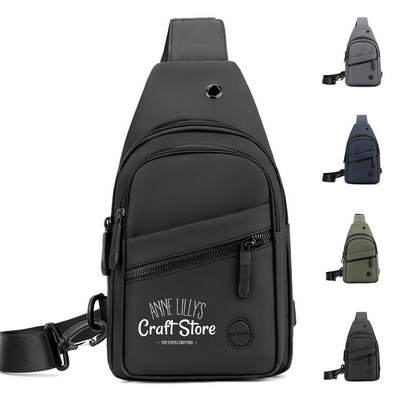 Stylish Crossbody Bag with USB Charging Port