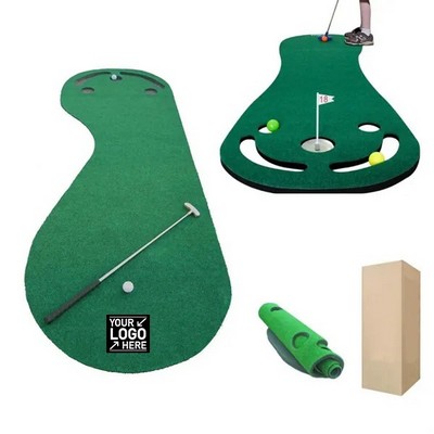 Golf Putting Mat 108x35 Inches Indoor Outdoor Practice