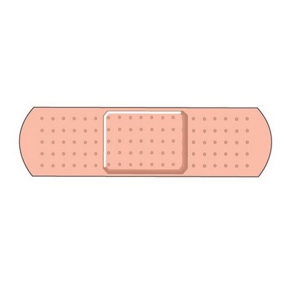 Adhesive Bandage Promotional Magnet w/ Strip Magnet (12 Square Inch)