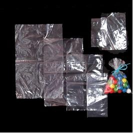 Stock Plain Polyethylene Clear Bag (5" x 6")