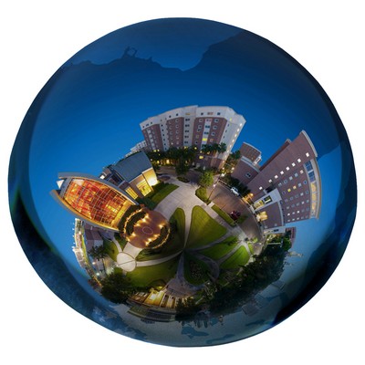 3" Globe Dome