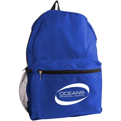 Nylon School Backpack
