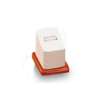 Gold Maple Wood Medium 1 Slot Ring Tower