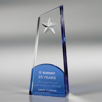 Polaris Star - Small optical crystal award