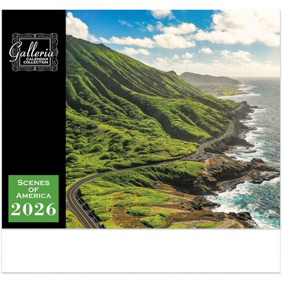 Galleria Wall Calendar 2026 Scenes of America (English)