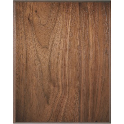 4" x 6" 45 Degree Bevel Edge Genuine Walnut Plaque
