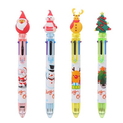 6 Inks Christmas Pen