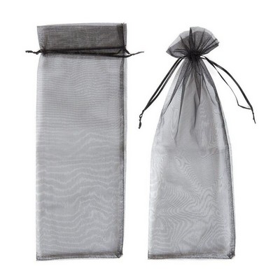 Drawstring Wine Bottle Organza Bag