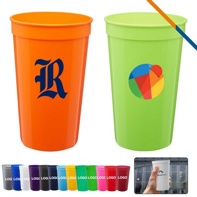 Domipo Plastic Stadium Cup - 22 Oz.