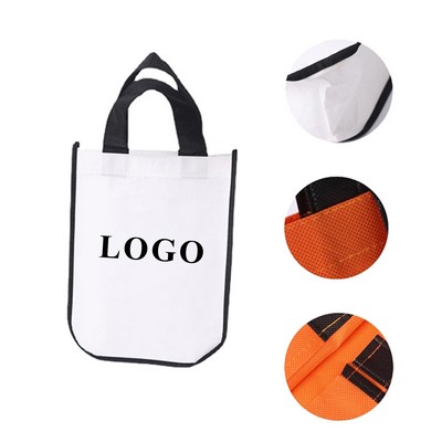 Laminated Shopping Tote Bag With Rounded Corners