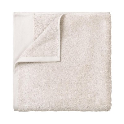 blomus Riva Moonbeam Beige Organic Terry Bath Towel (28'' x 55'')