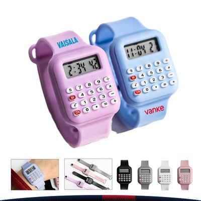 Kin calculator watch