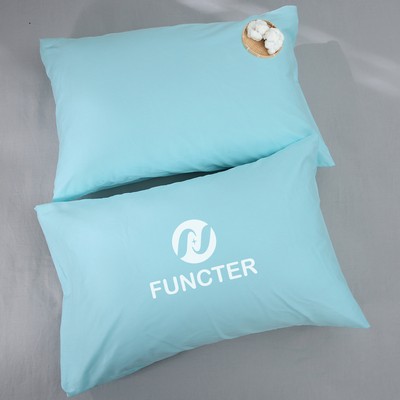 20 x 28 Inch Premium Square Cotton Throw Pillowcase With Hidden Zipper