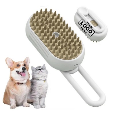 3-in-1 Cat Grooming Steam Brush
