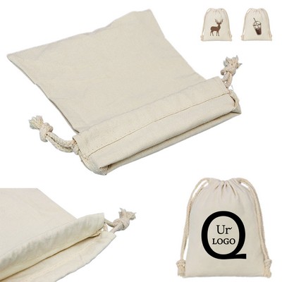11.02 X 15.74 Inch 10Oz Canvas Drawstring Bag