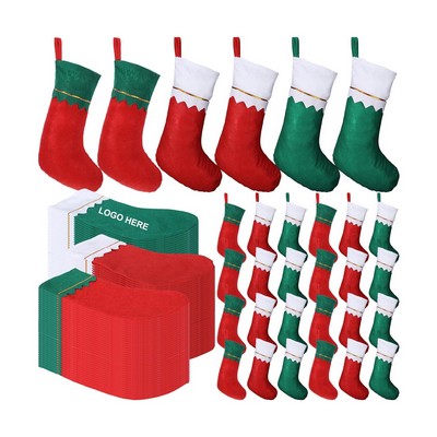 Red Felt Christmas Stockings