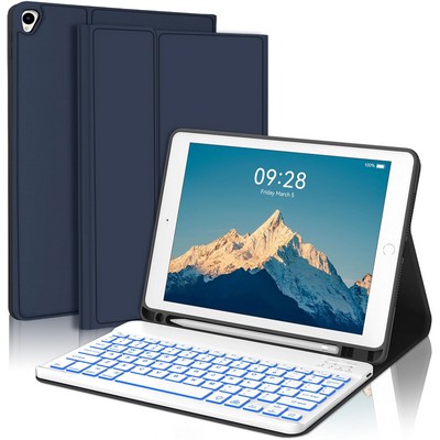 Promotek iBank® Bluetooth Keyboard Case for iPad 10.2'' (Dark Blue)